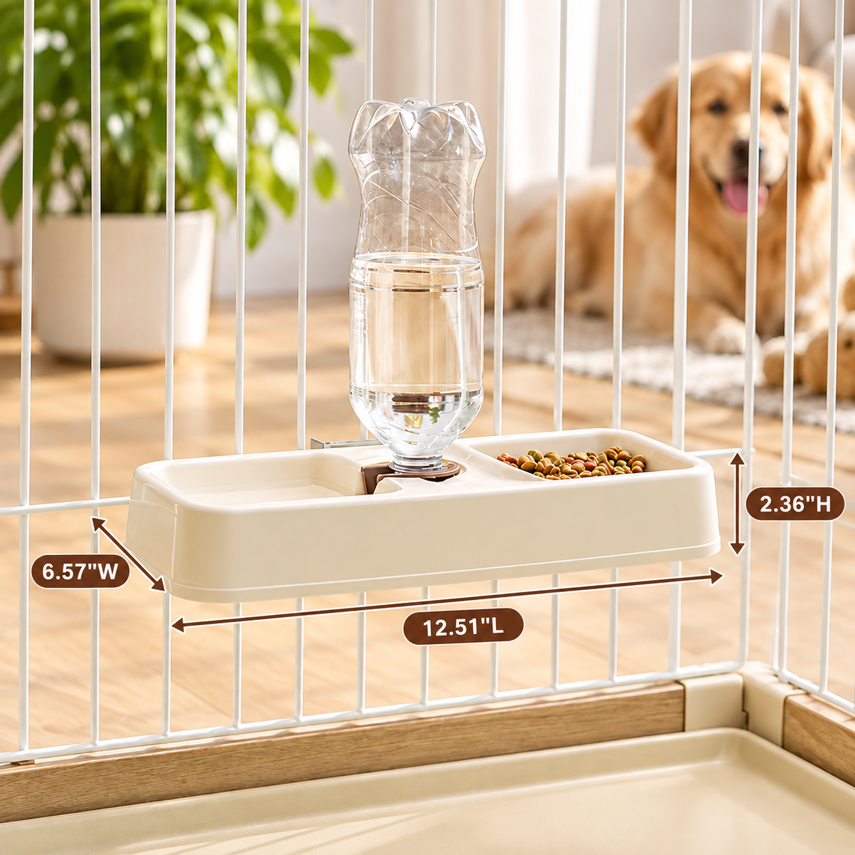 Pet Crate Water Feeder