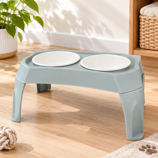 Elevated Double Pet Bowl