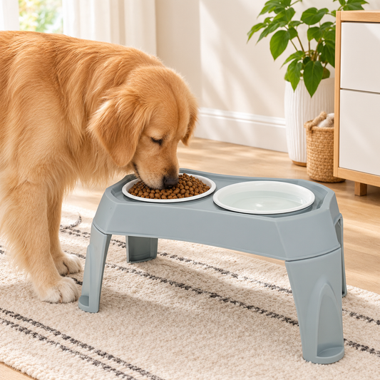 Elevated Double Pet Bowl