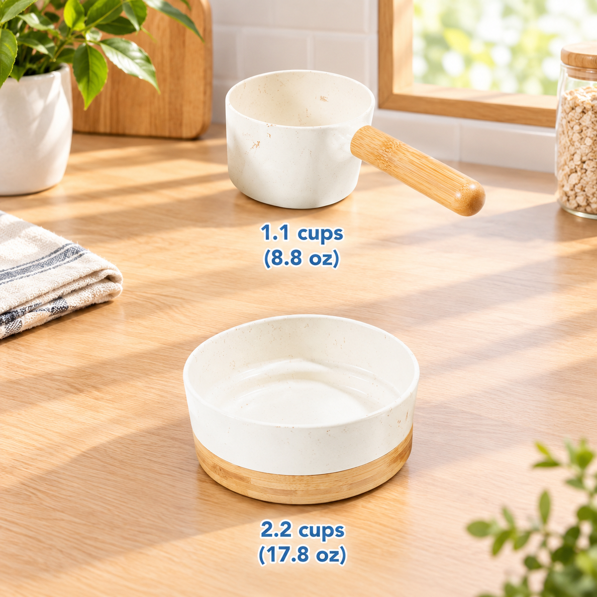 Speckled Pet Bowl & Scoop Set