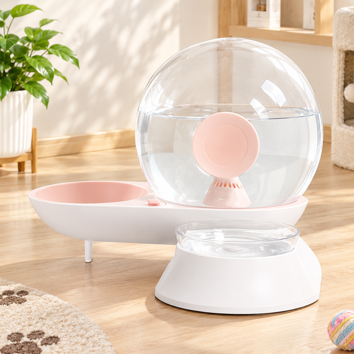 2-in-1 Gravity Pet Feeder